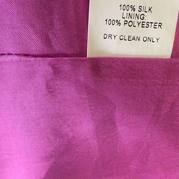 Britt Ryan Silk Mini Skirt 0 Blue Pink Polka Dot - Picture 5 of 5